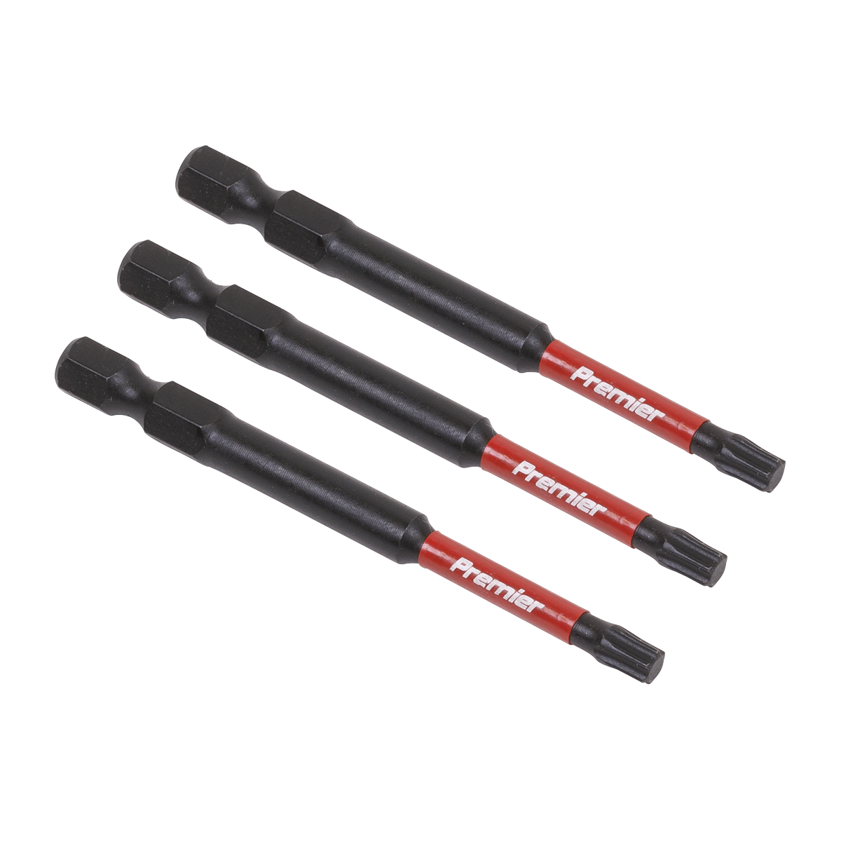 Premier TRX-Star* Impact Power Tool Bits T25 x 75mm 3pc [AK8268]