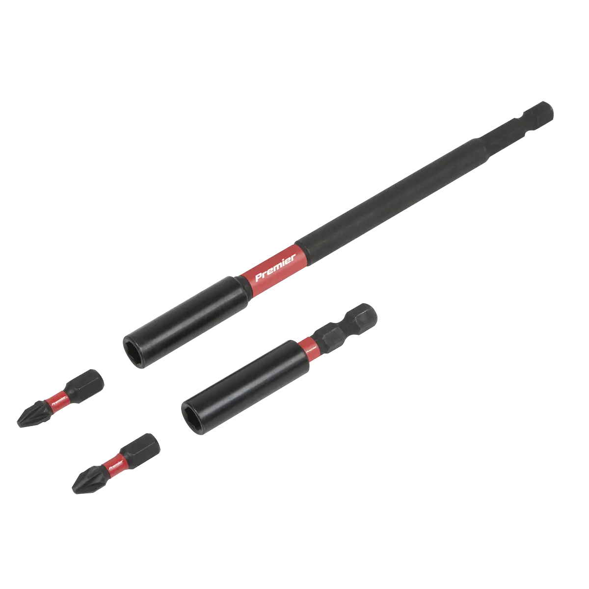 Premier Impact Grade Power Tool Bit Holder Set 4pc [AK8276]