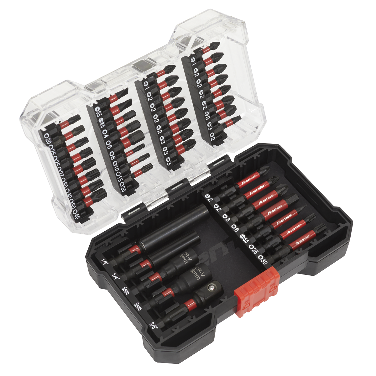 Premier Power Tool Bit Set 44pc Impact Grade [AK8280]