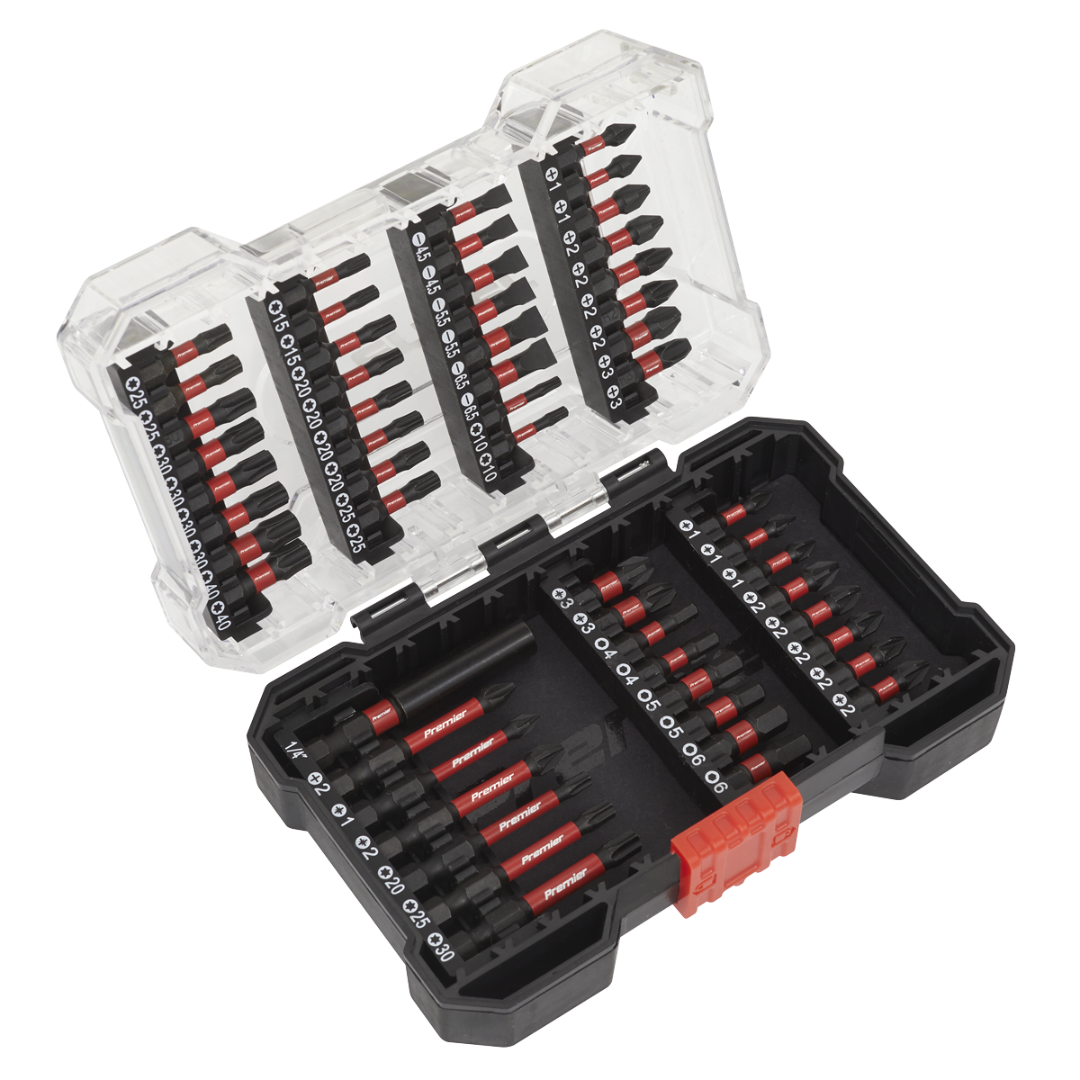 Premier Impact Grade Power Tool Bit Set 55pc [AK8281]