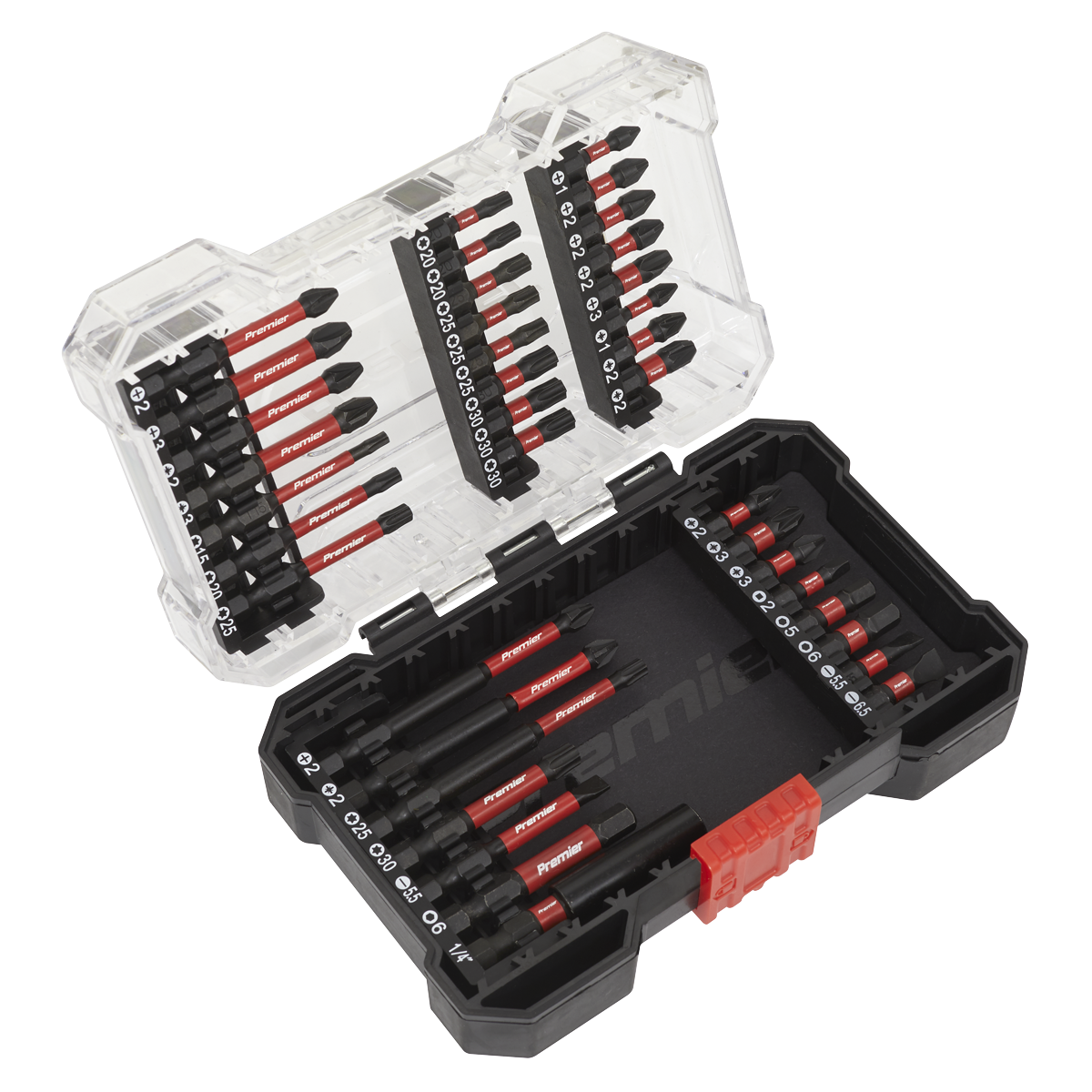 Premier Impact Grade Power Tool Bit Set 38pc [AK8282]