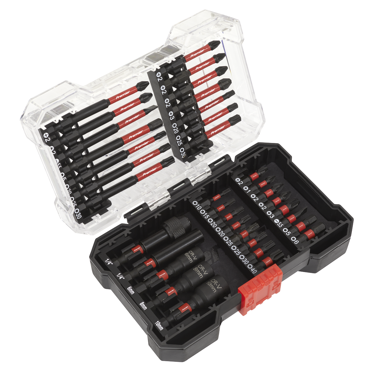 Premier Impact Grade Power Tool Bit Set 35pc [AK8283]