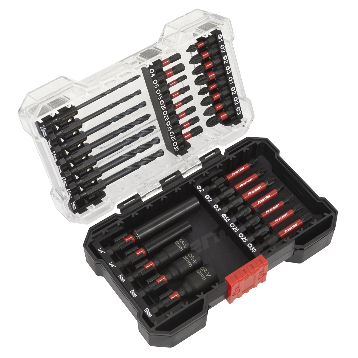 Impact Grade Power Tool Bit Set 35pc [AK8284]