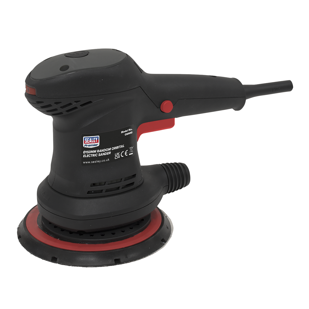 Premier 150mm Dual Action Variable Speed Electric Sander 400W/230V [OS400]