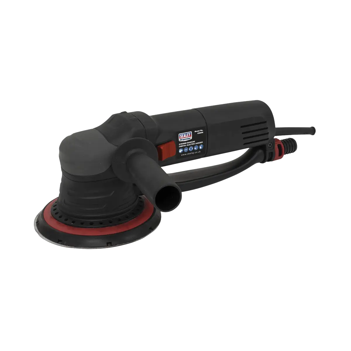 Premier 150mm Dual Action Variable Speed Electric Sander 600W/230V [OS600]