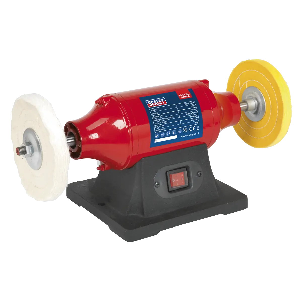 150mm Bench Mounting Buffer/Polisher 370W/230V [BB1502]
