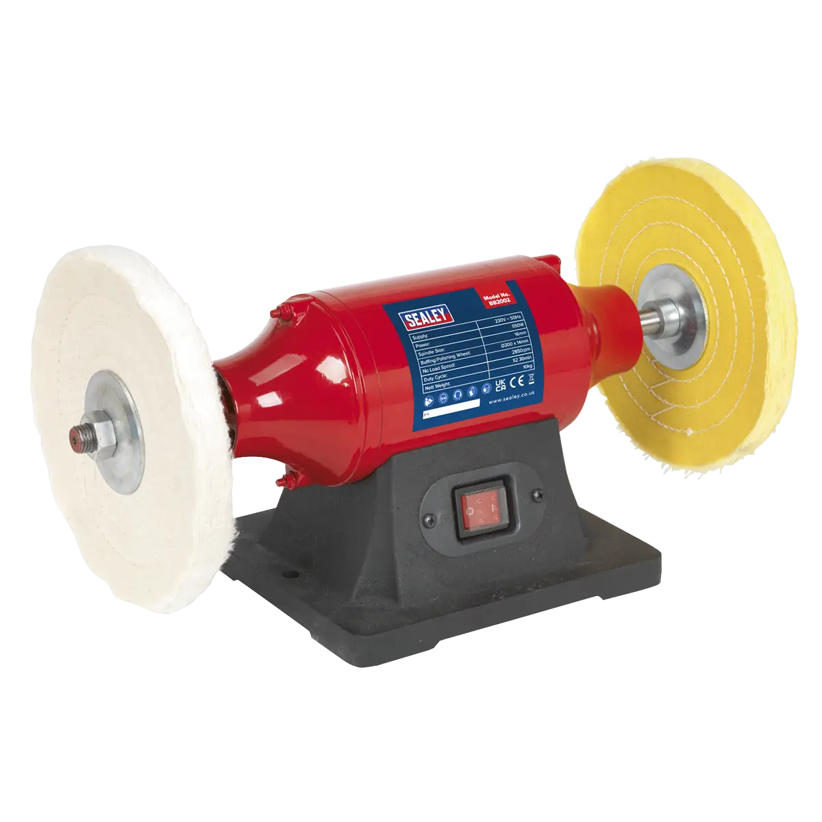 200mm Bench Mounting Buffer Polisher 550W/230V [BB2002]