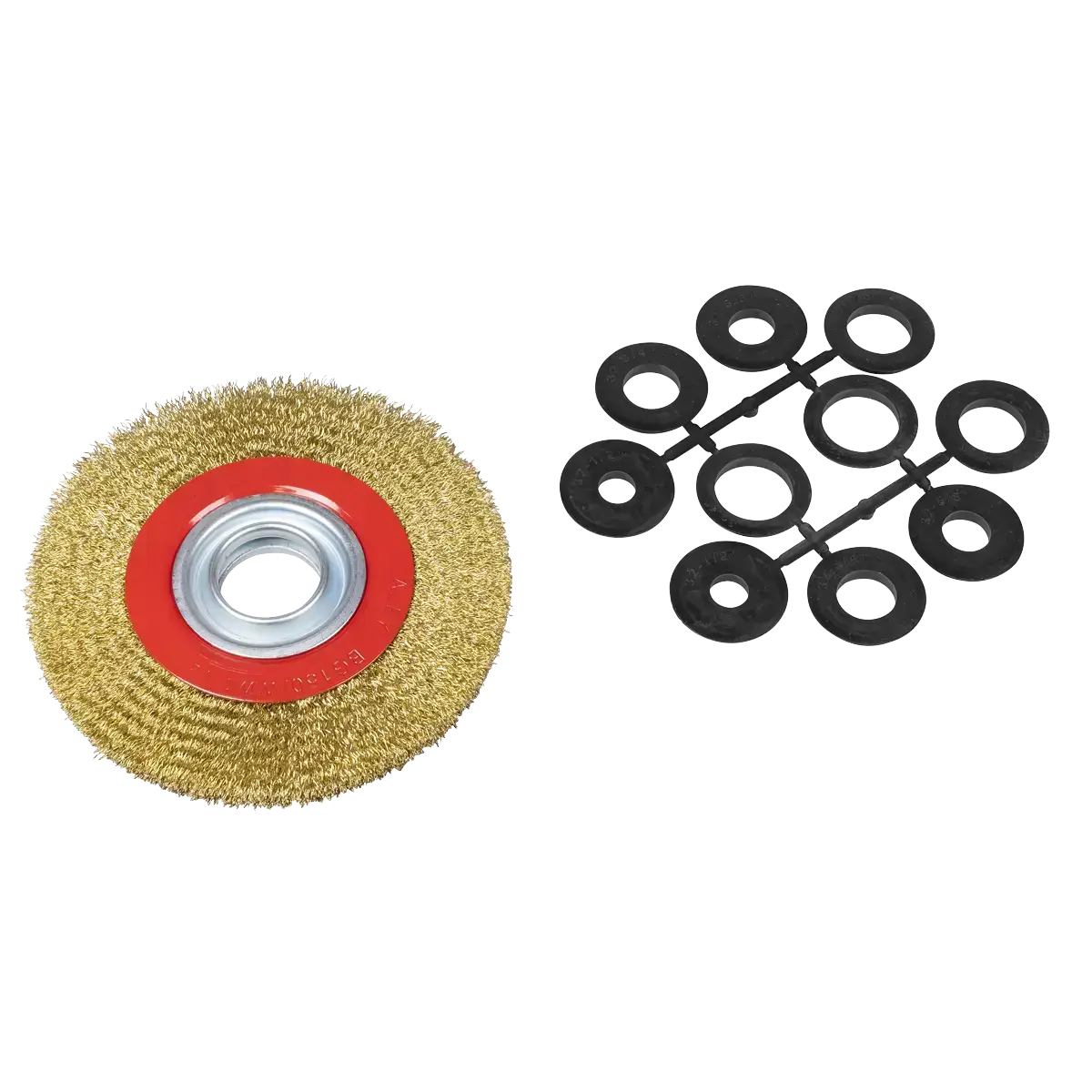 150 x 13mm Crimped Narrow Wire Wheel 32mm Bore [BG150/WW1]