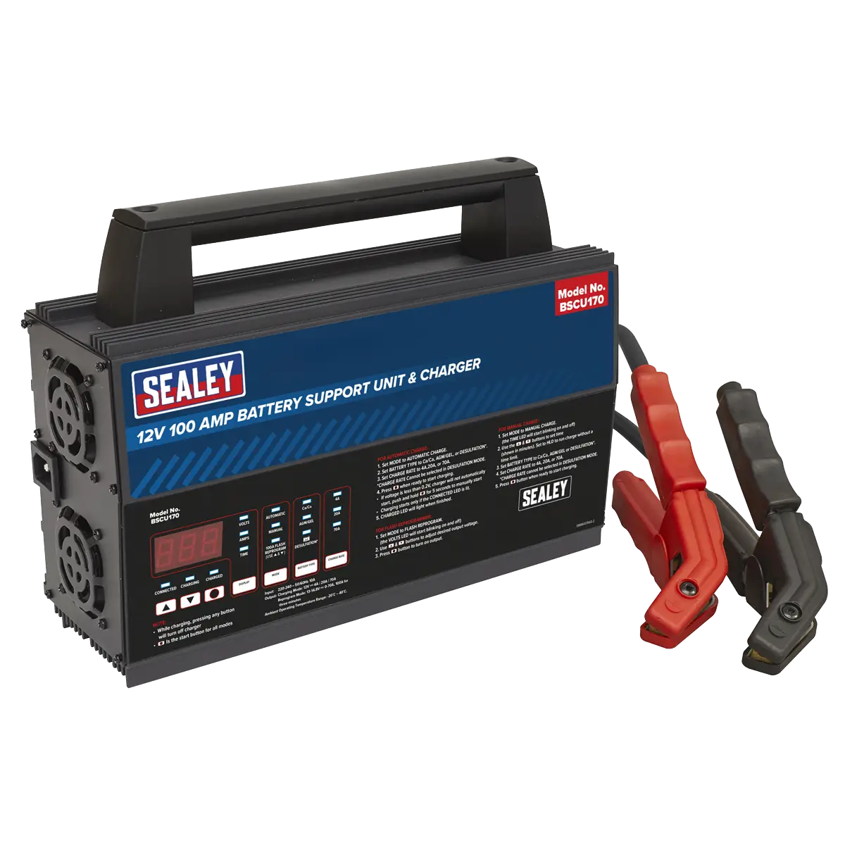12V Battery Support Unit & Charger 100A [BSCU170]