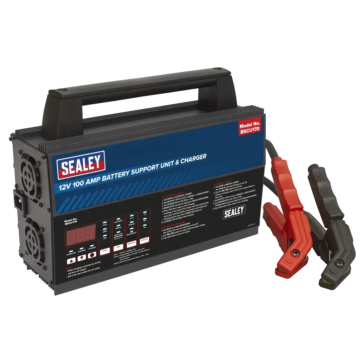 12V Battery Support Unit & Charger 100A [BSCU170]