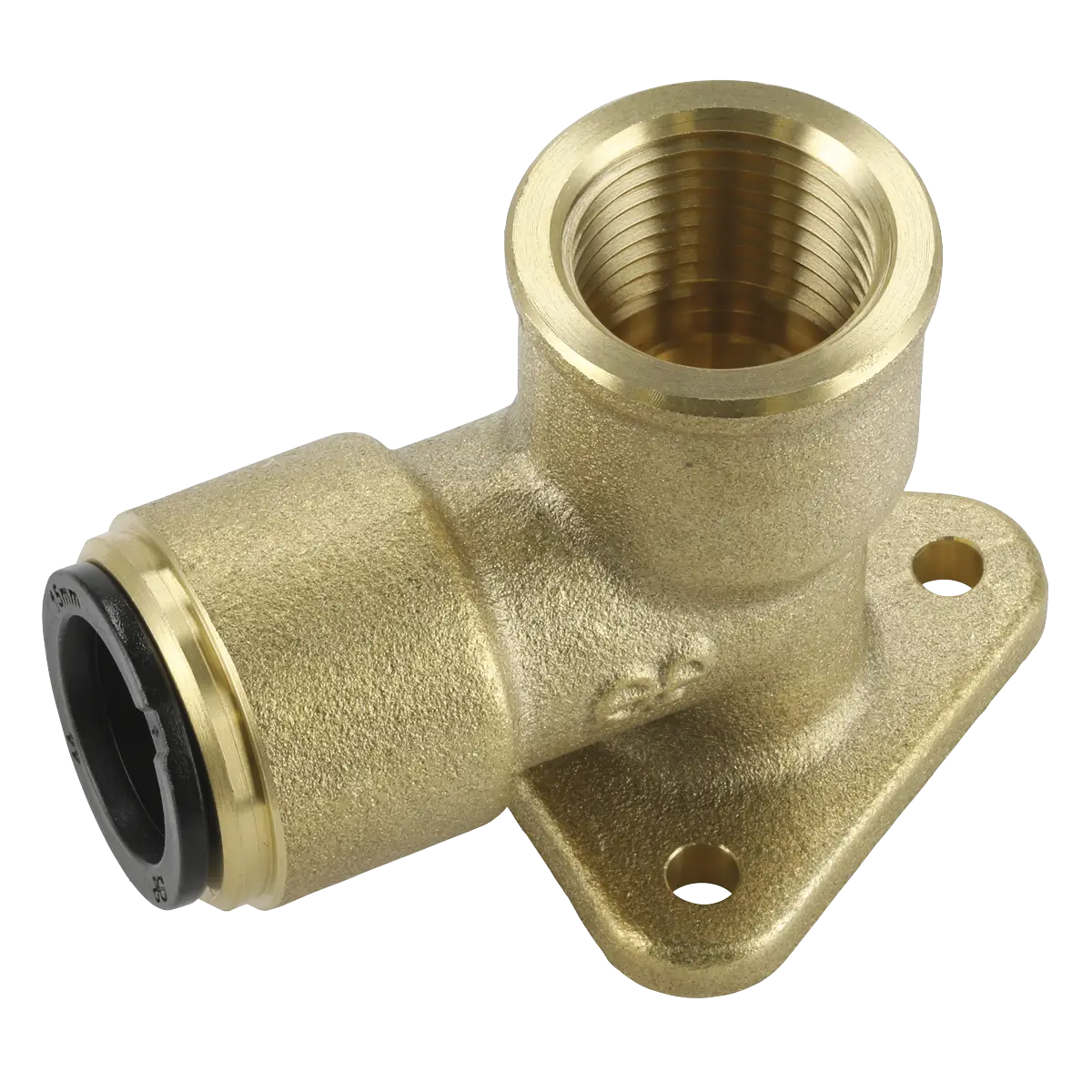 John Guest® Brass Wingback Elbow 15mm x 1/2"BSP [CAS15BWE]
