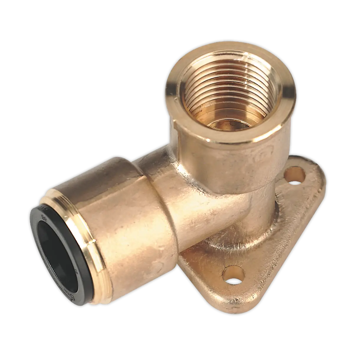 John Guest® Brass Wingback Elbow 22mm x 3/4"BSP [CAS22BWE]