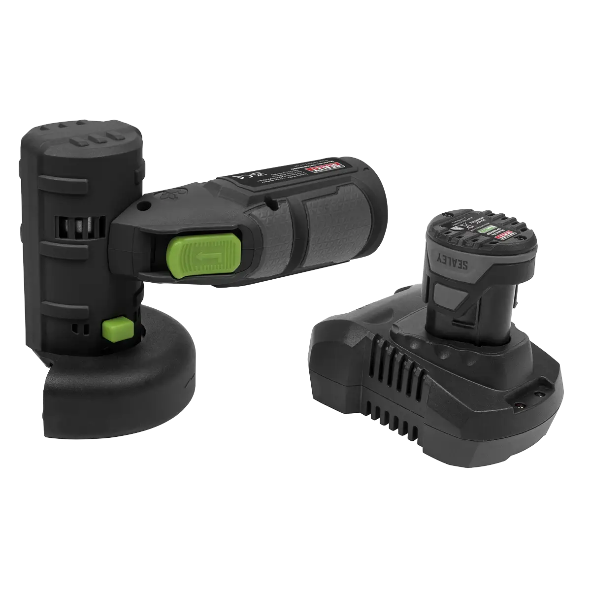 SV10.8 Series 75mm Cordless Angle Grinder Kit 10.8V 2Ah [CP108VAG]