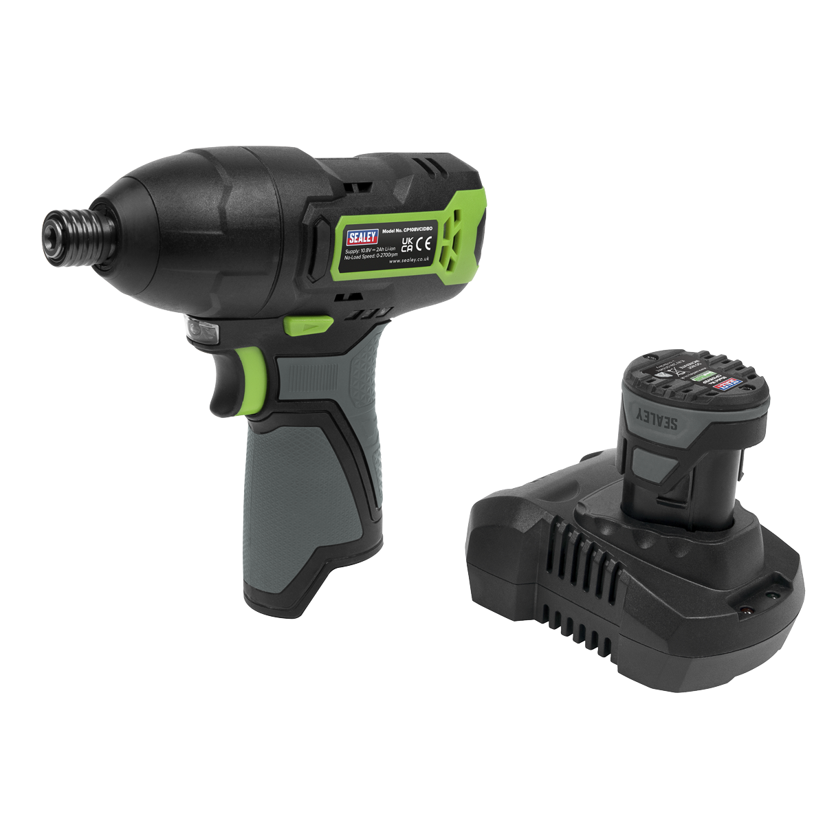 SV10.8 Series 1/4"Hex Drive Cordless Impact Driver Kit 10.8V 2Ah [CP108VCID]