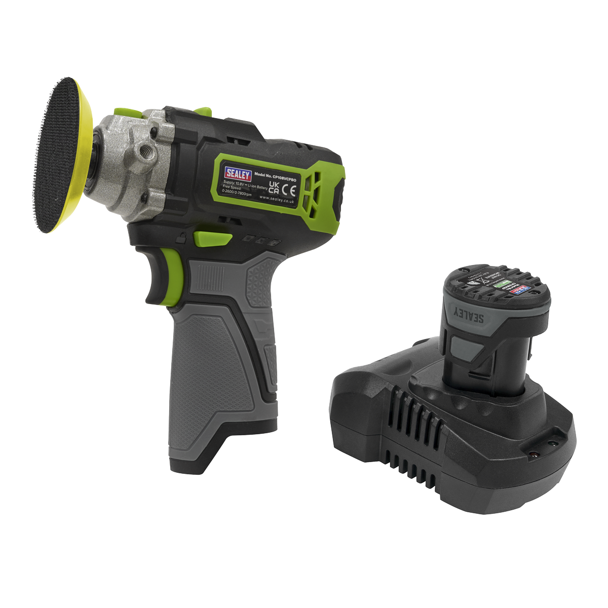 SV10.8 Series 75mm Cordless Polisher Kit 10.8V 2Ah [CP108VCP]