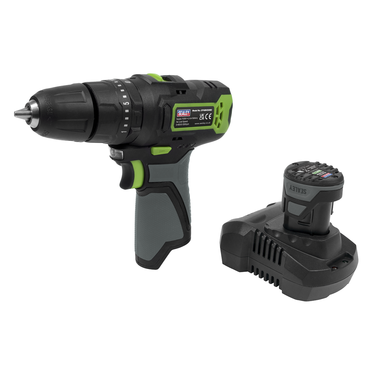 SV10.8 Series 10mm Cordless Combi Drill Kit 10.8V 2Ah [CP108VDD]