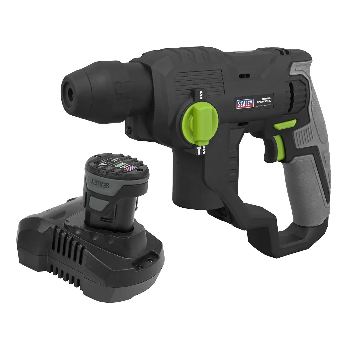 SV10.8 Series Cordless SDS Plus Rotary Hammer Drill Kit 10.8V 2Ah [CP108VSDS]