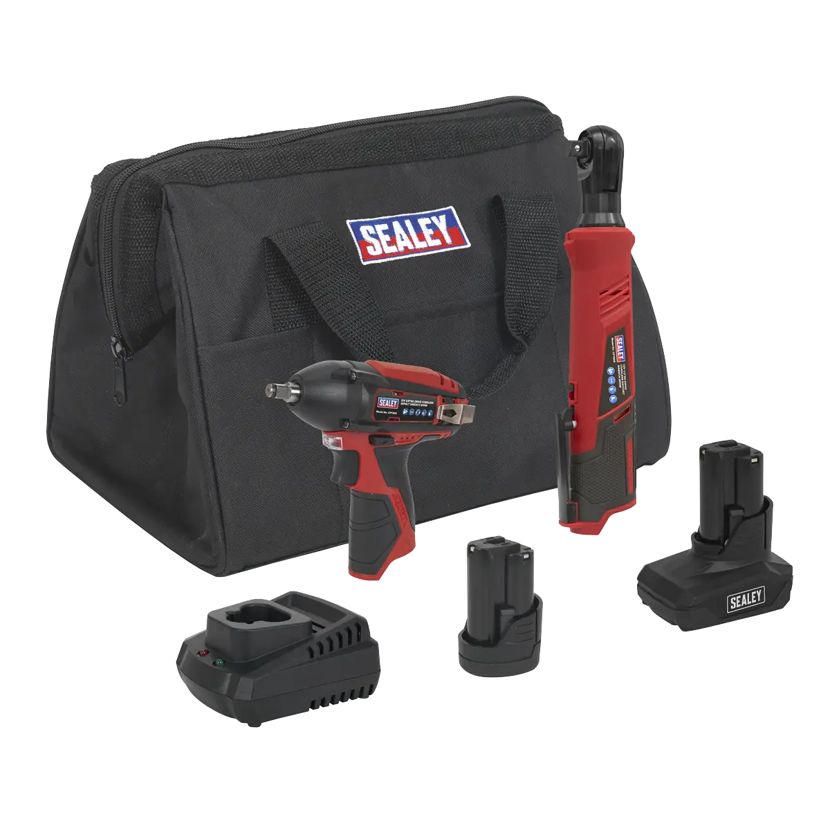 2 x SV12 Series Cordless Power Tool Kit 12V - 2 Batteries [CP1200COMBO8]