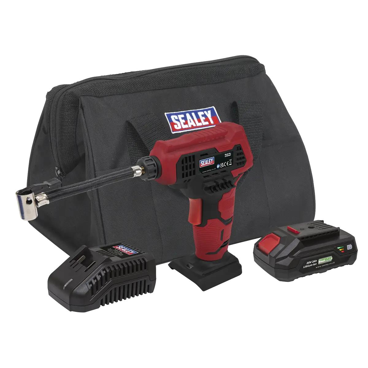 SV20 Series Cordless Tyre Inflator Kit 20V 2Ah [CP20VAPKIT1]