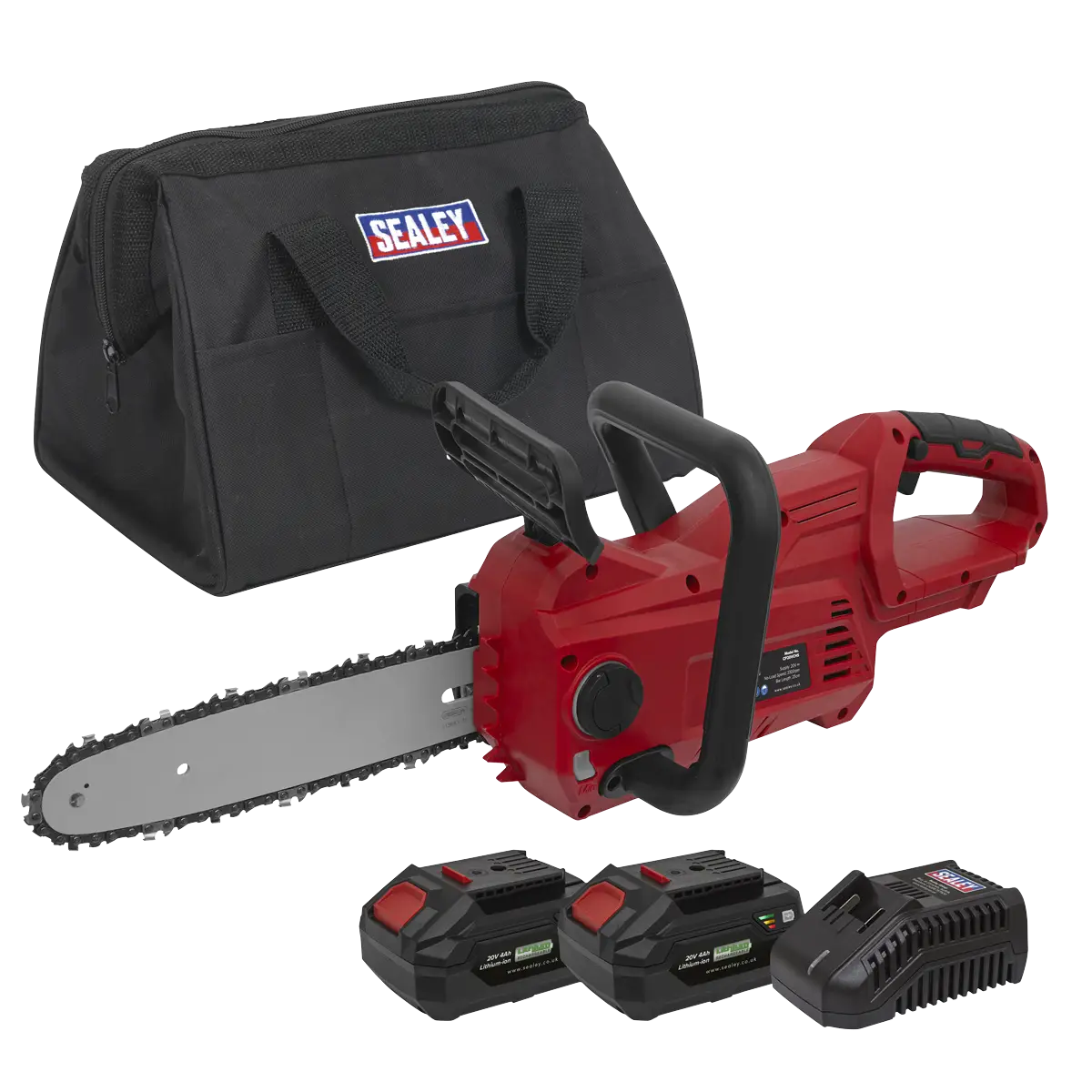 SV20 Series 25cm Cordless Chainsaw Kit 20V 4Ah - 2 Batteries [CP20VCHSKIT]