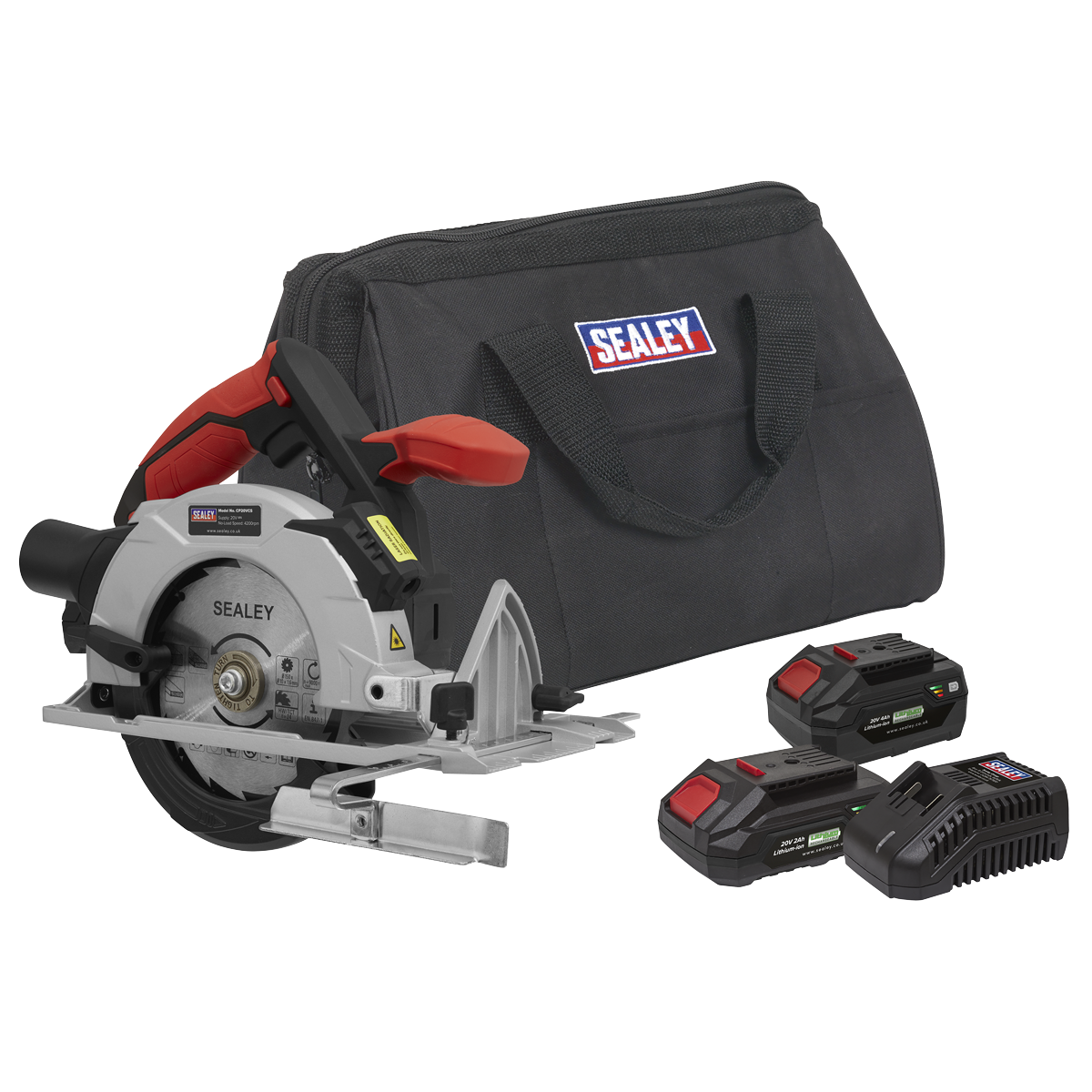 SV20 Series 150mm Cordless Circular Saw Kit 20V - 2 Batteries [CP20VCSKIT]