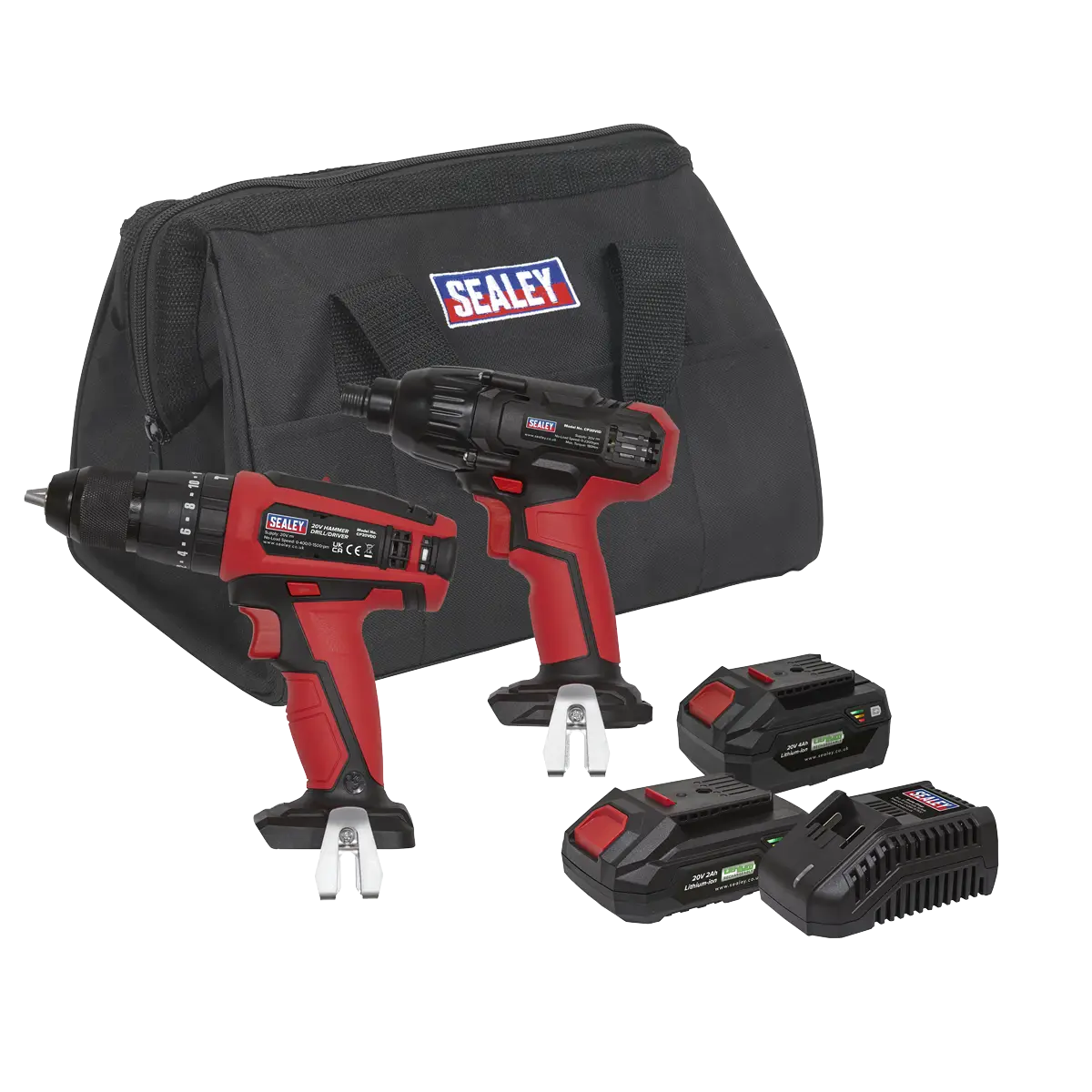 2 x SV20 Series Cordless Power Tool Kit 20V - 2 Batteries [CP20VDDCOMBO]