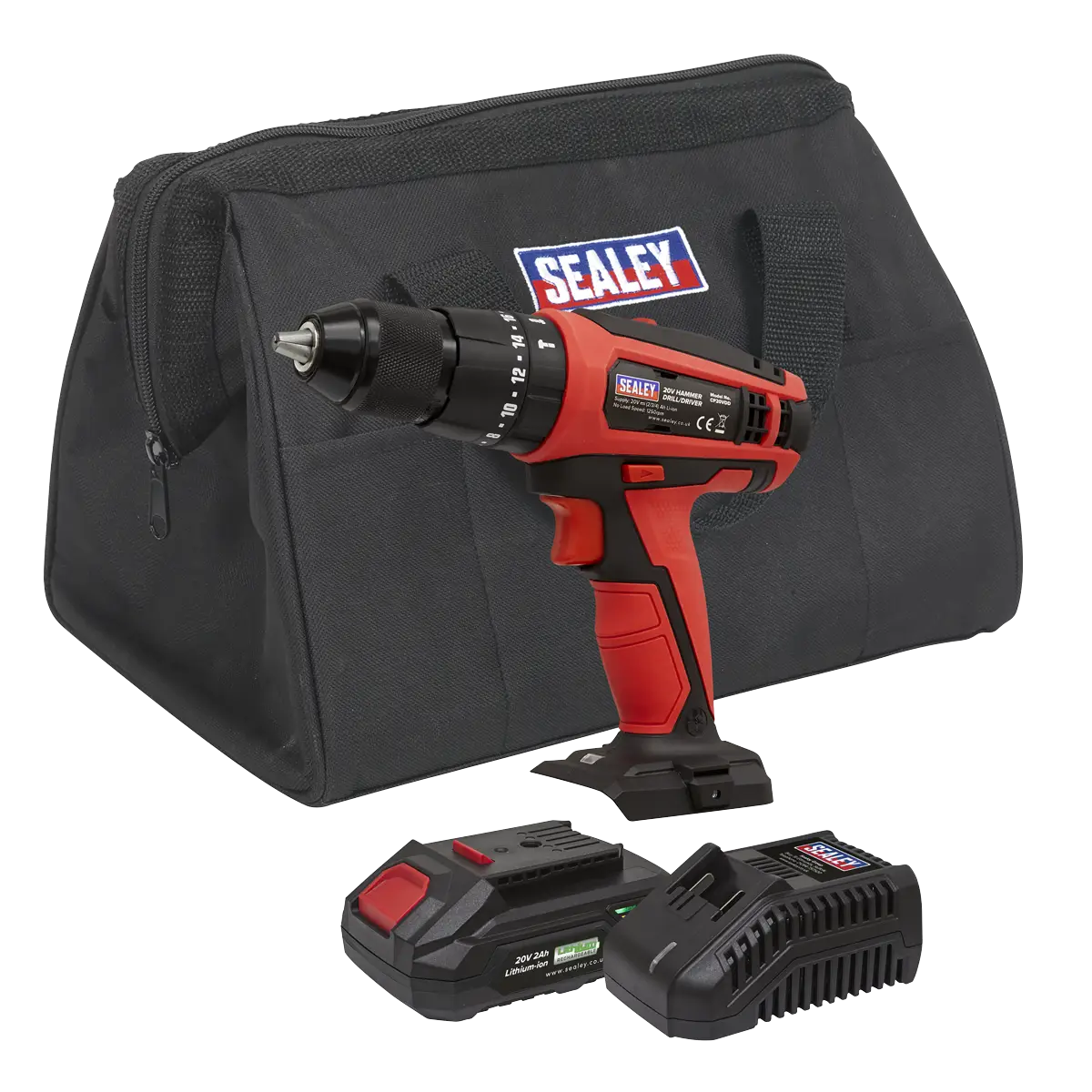 SV20 Series 13mm Cordless Combi Drill Kit 20V 2Ah [CP20VDDKIT1]