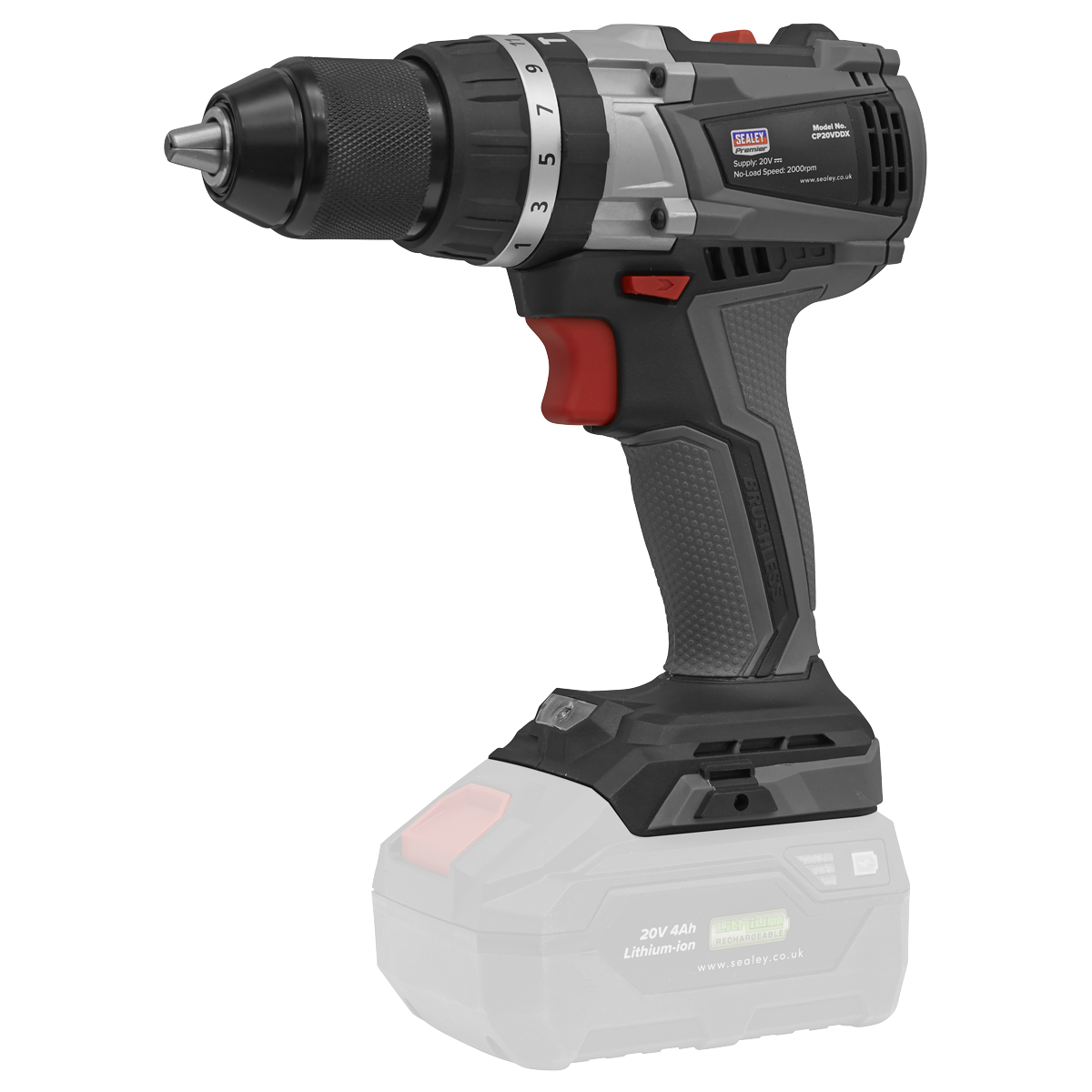 Premier SV20 Series 13mm Brushless Cordless Combi Drill 20V - Body Only [CP20VDDX]