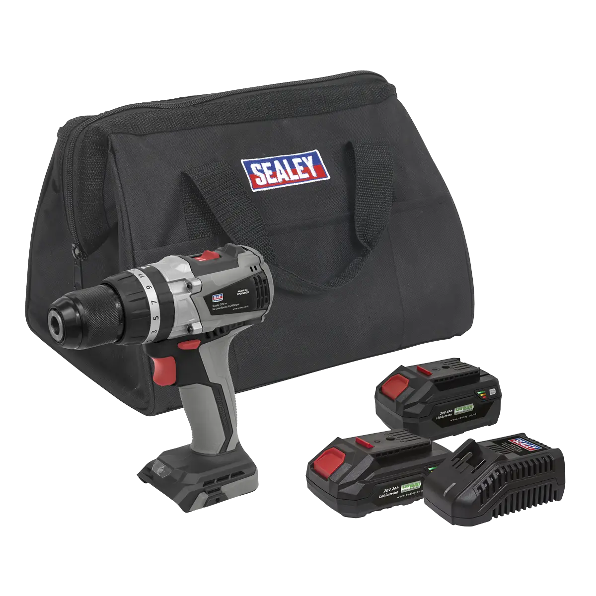 Premier SV20 Series 13mm Brushless Cordless Combi Drill Kit 20V - 2 Batteries [CP20VDDXKIT]