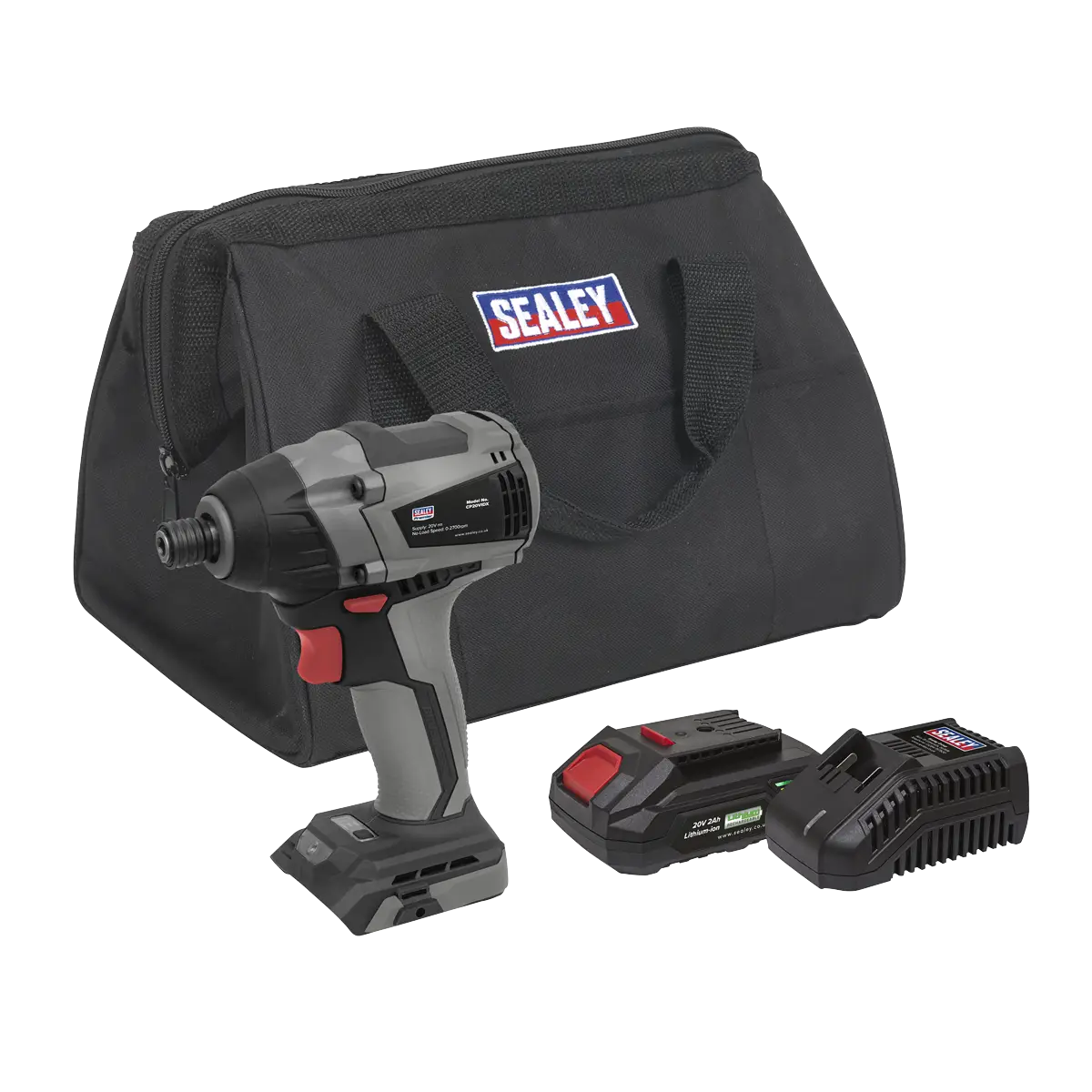 Premier SV20 Series 1/4"Hex Brushless Cordless Impact Driver Kit 20V 2Ah [CP20VIDXKIT1]