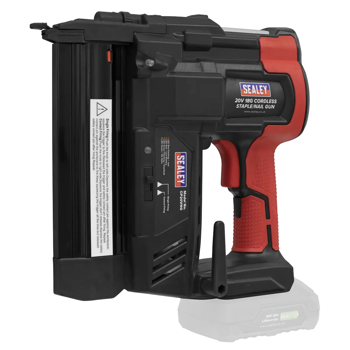 SV20 Series 18G Cordless Nail/Staple Gun 20V - Body Only [CP20VNG]