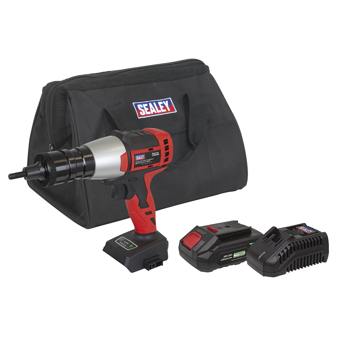 SV20 Series Brushless Cordless Nut Riveter 20V 2Ah [CP20VNRKIT1]