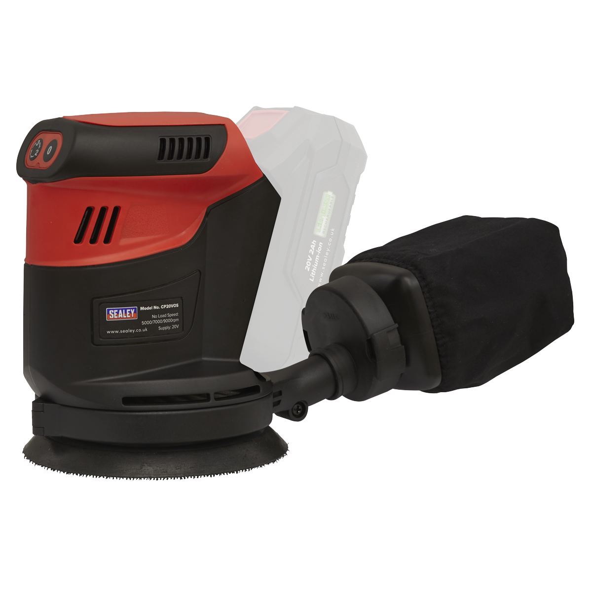 SV20 Series 125mm Cordless Orbital Palm Sander 20V - Body Only [CP20VOS]