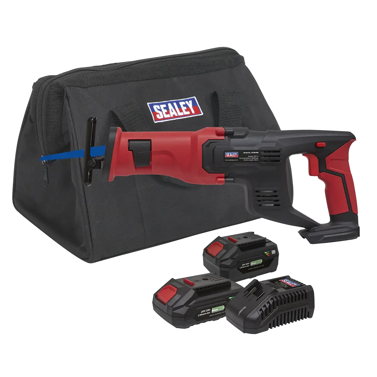 SV20 Series Cordless Reciprocating Saw 20V - 2 Batteries [CP20VRSKIT]