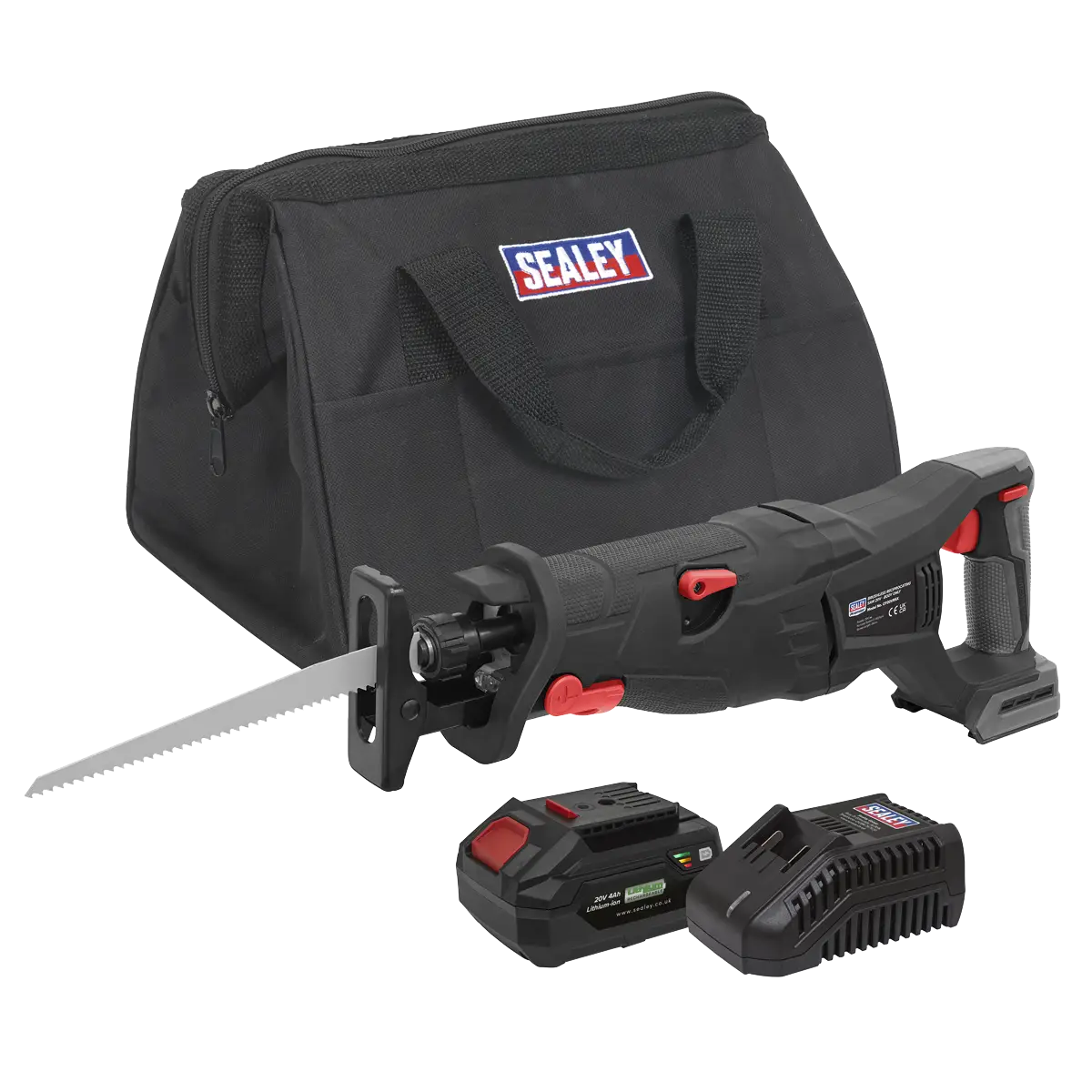 Premier SV20 Series Brushless Cordless Reciprocating Saw 20V 4Ah Kit [CP20VRSXKIT1]