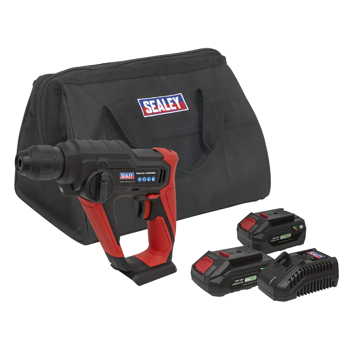 SV20 Series SDS Plus Cordless Rotary Hammer Drill Kit 20V - 2 Batteries [CP20VSDSKIT]