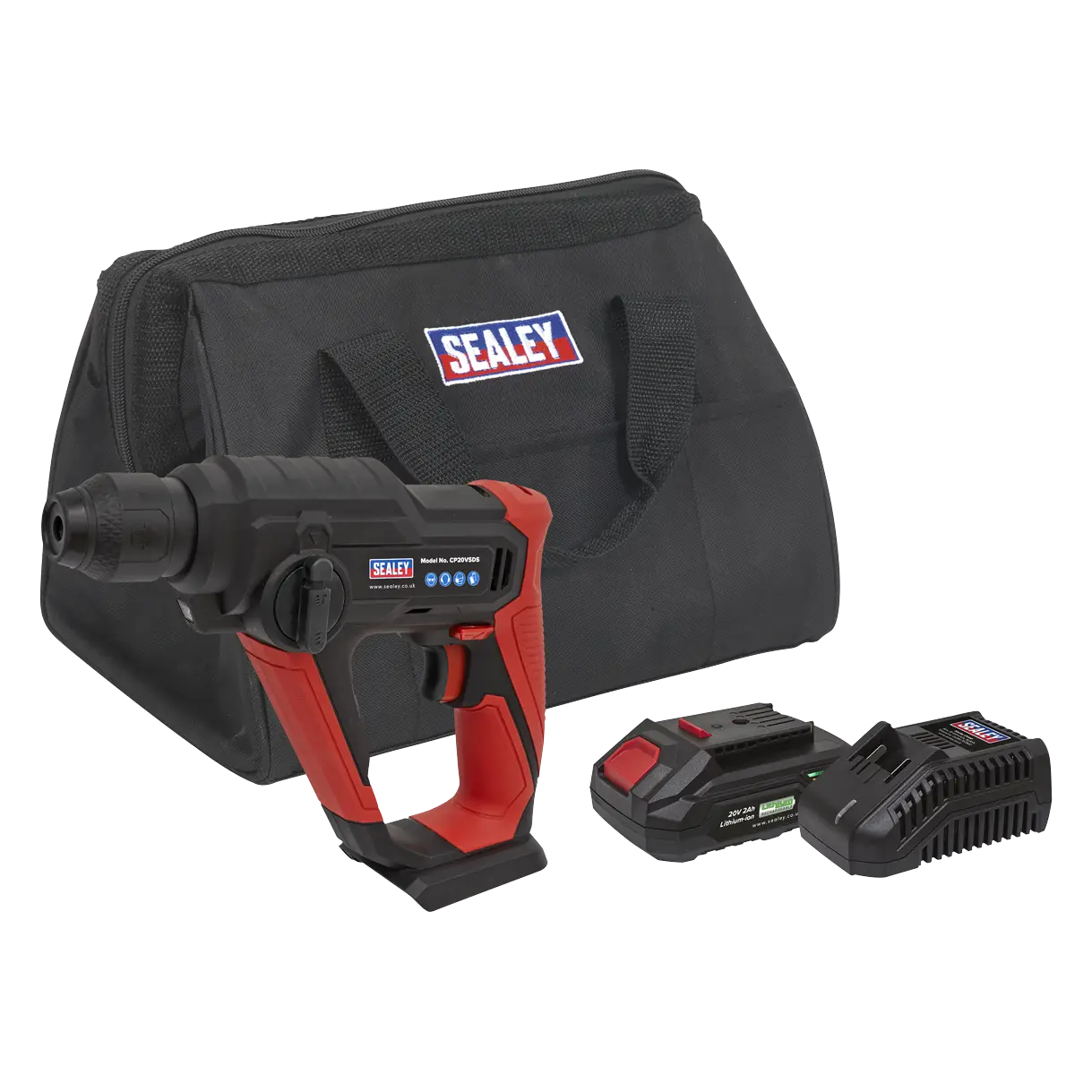 SV20 Series SDS Plus Cordless Rotary Hammer Drill Kit 20V 2Ah [CP20VSDSKIT1]