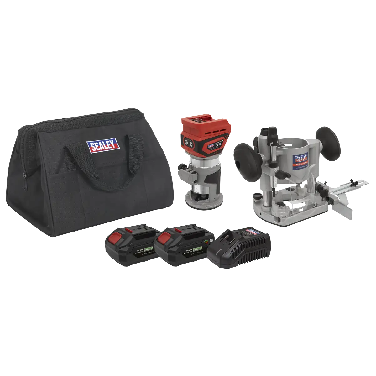 SV20 Series Cordless Trimming Router Kit 20V 4Ah - 2 Batteries [CP20VTRKIT]