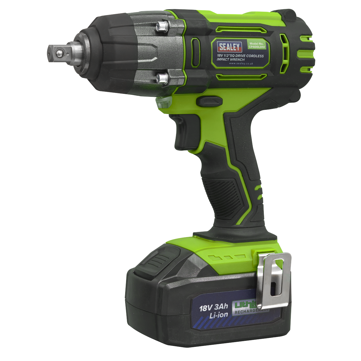 1/2"Sq Drive Hi-Vis Cordless Impact Wrench 18V 3Ah [CP400LIHV]