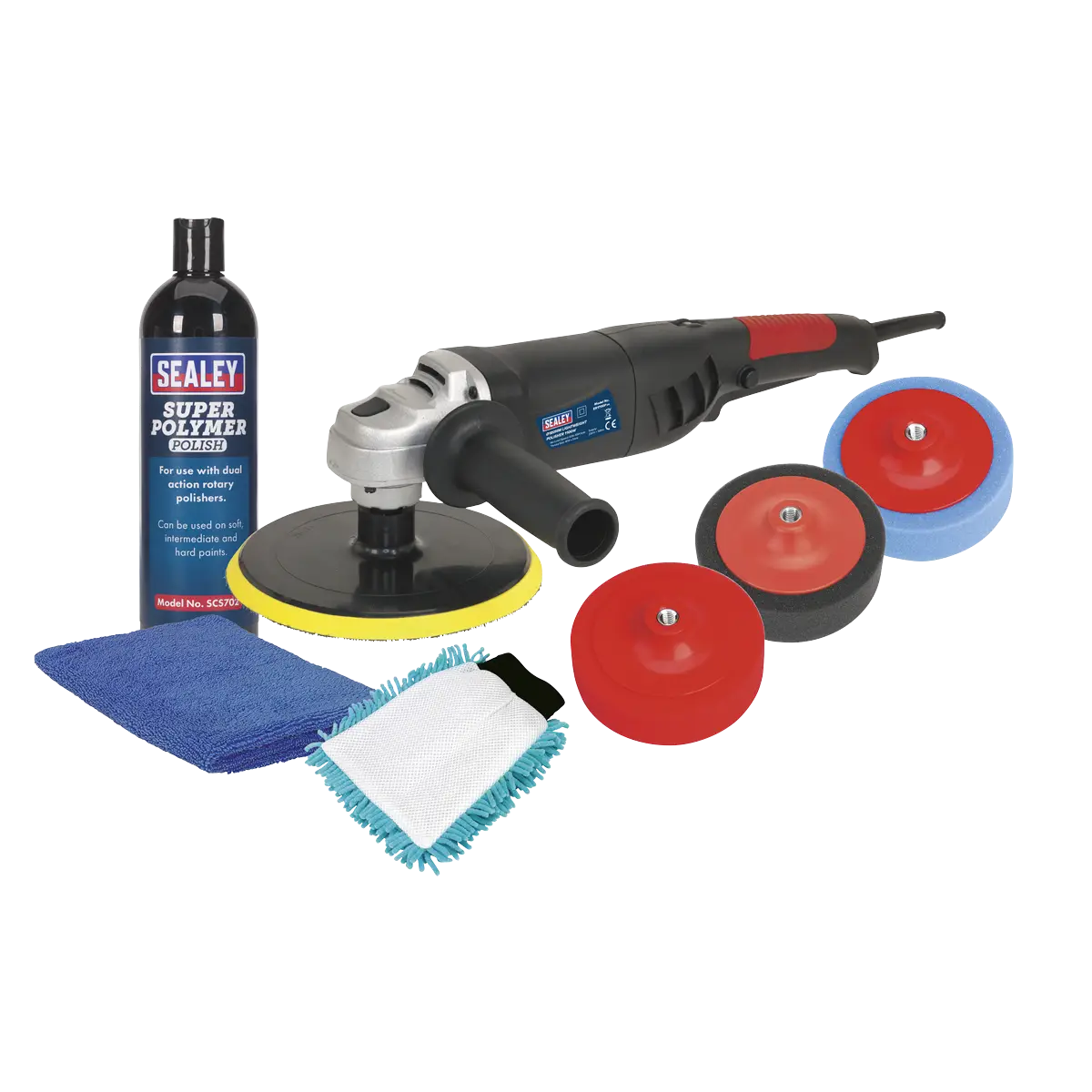 180mm Pro Electric Polisher Kit 1100W/230V [CPK03]