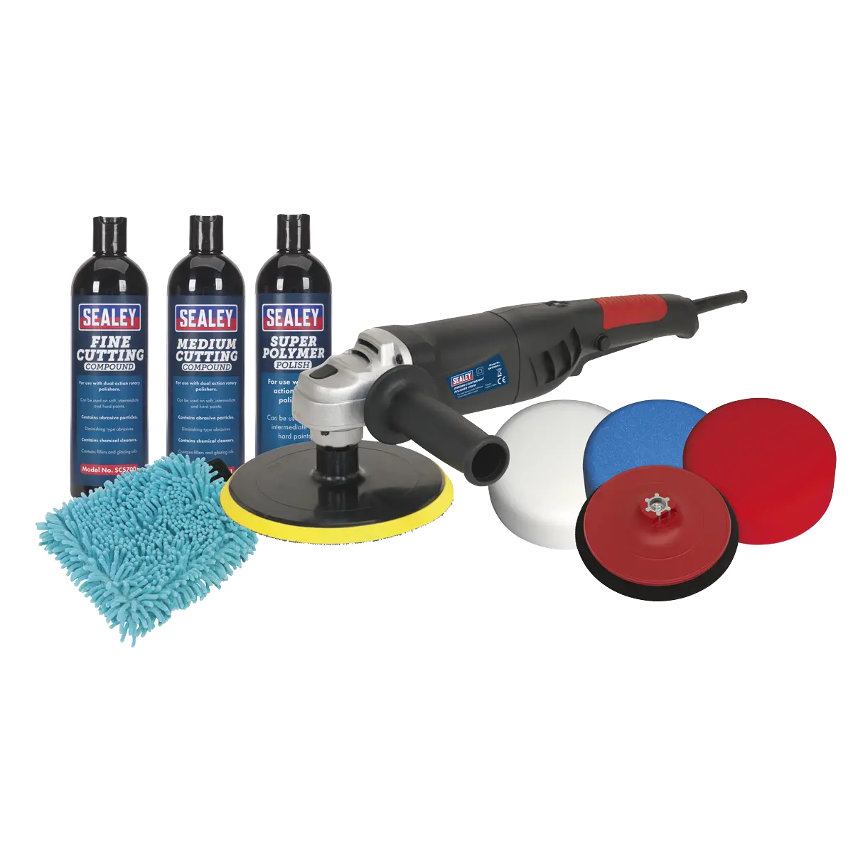 180mm Pro Polishing & Compounding Kit 1100W/230V [CPK05]