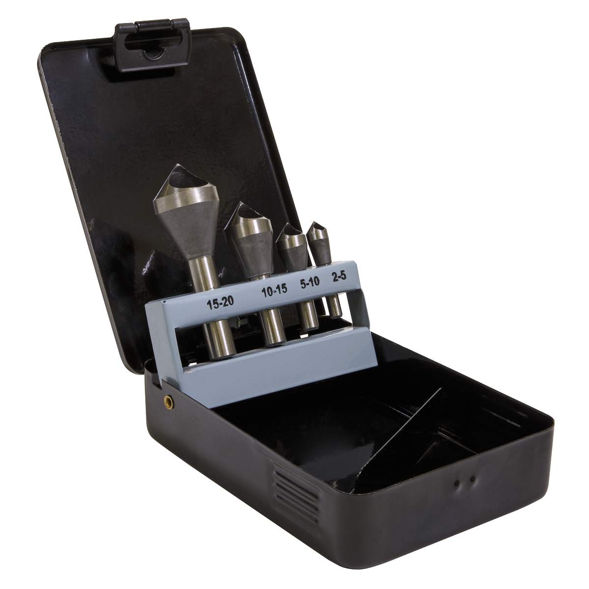 90° Slotted Deburring Countersink Drill Bit Set 4pc [CSSET4O]