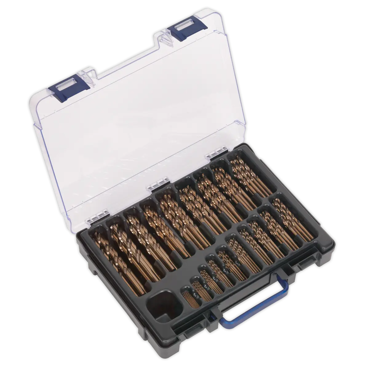 HSS Cobalt Fully Ground Drill Bit Assortment 1-10mm 170pc [DBS170CB]