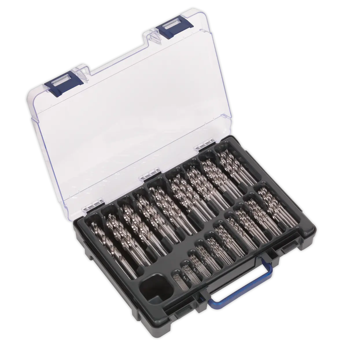 HSS Fully Ground Drill Bit Assortment 1-10mm 170pc [DBS170FG]