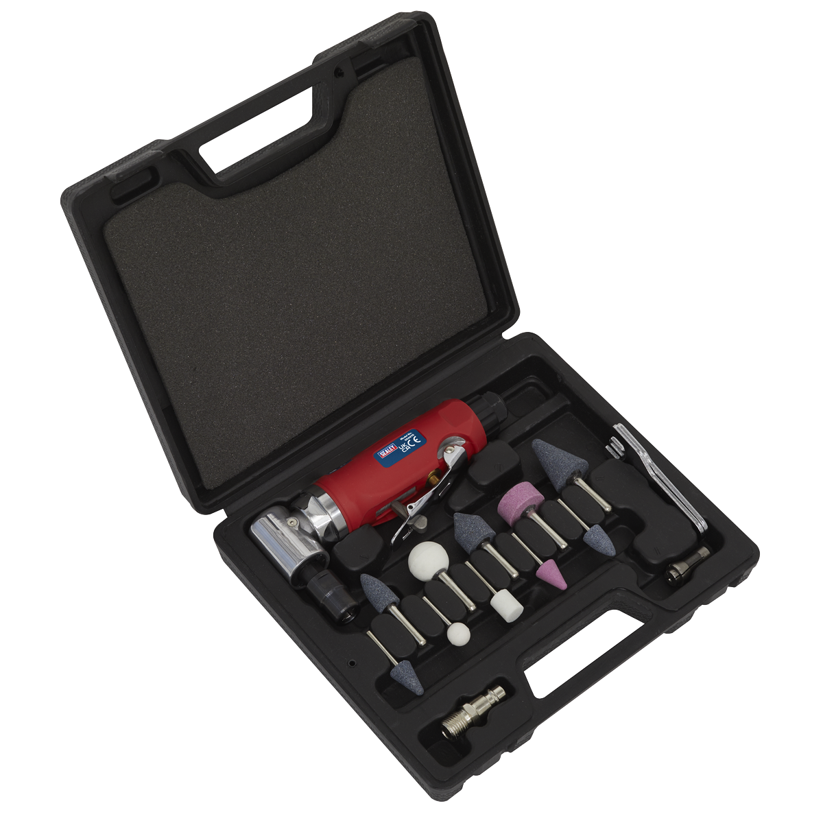 Generation 90° Angle Air Die Grinder Kit 15pc [GSA675]
