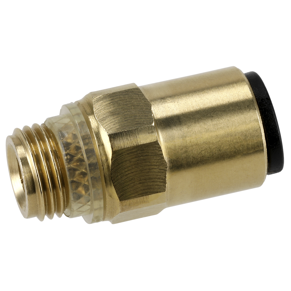John Guest® Brass SuperThread Straight Adaptor 6mm x 1/8"BSP - Pack of 2 [JGBC618]
