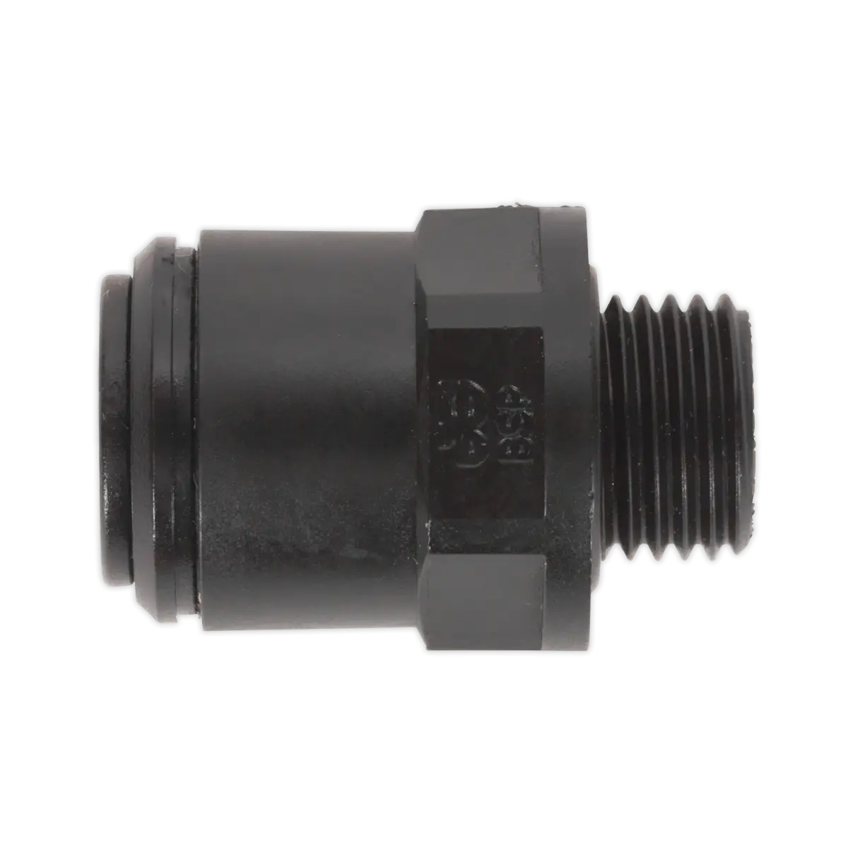 John Guest® Straight Adaptor 6mm x 1/4"BSP - Pack of 5 [JGC614]