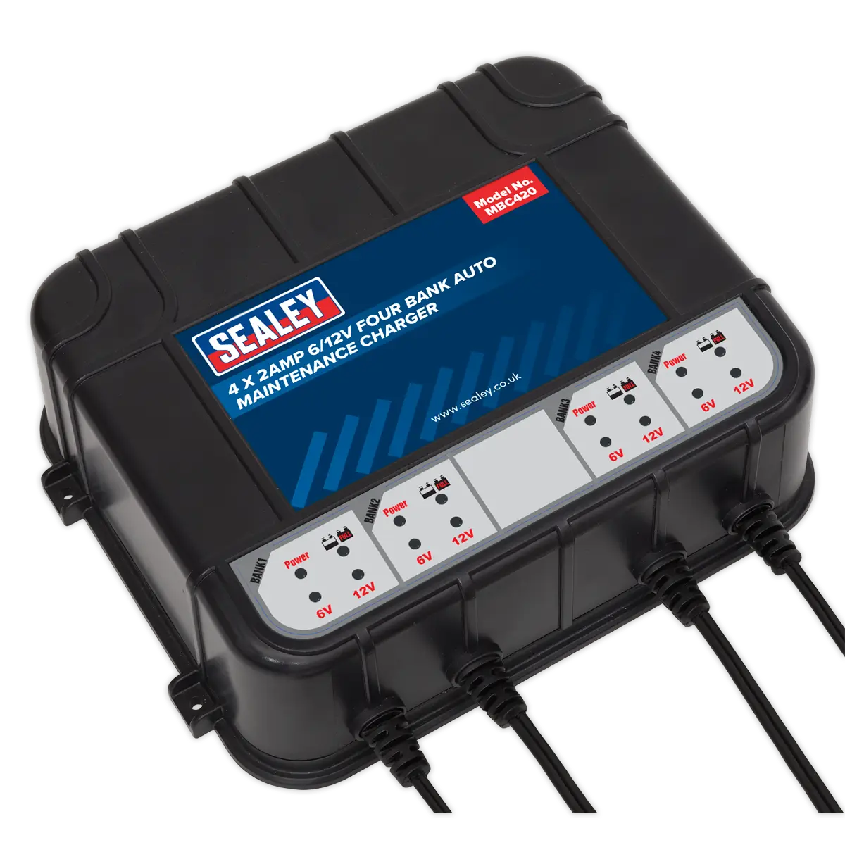 6/12V 4 Bank Auto Maintenance Charger 8A (4 x 2A) [MBC420]