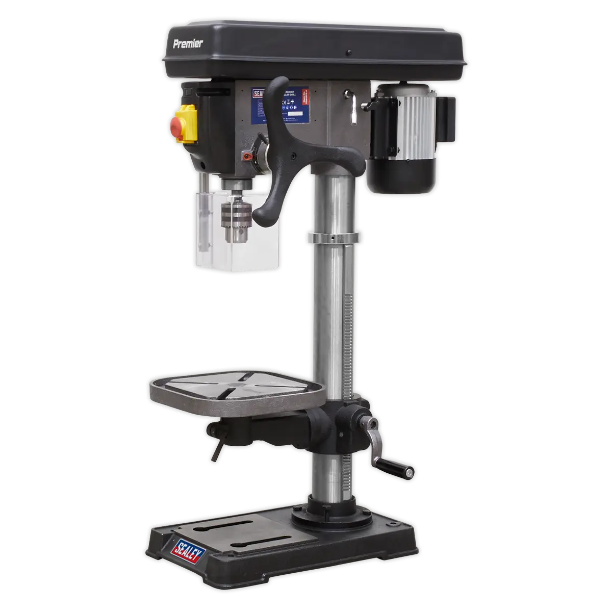 Premier Bench Mounting Pillar Drill 16-Speed 370W 230V [PDM155B]