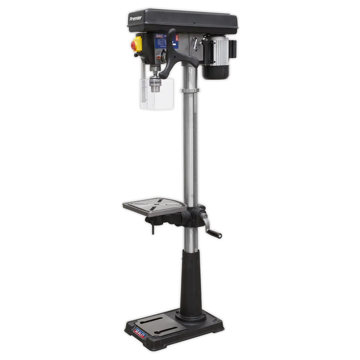 Premier Floor Pillar Drill 16-Speed 370W 230V [PDM170F]